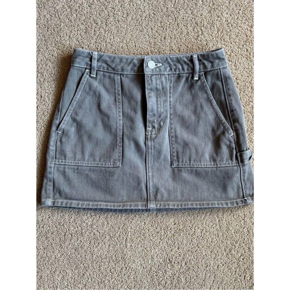 PacSun Los Angeles Olive Green Utility Mini Skirt Women’s Size 23